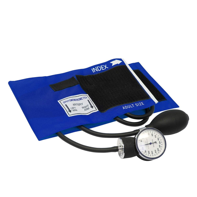[Australia] - Dixie EMS Blood Pressure and Sprague Stethoscope Kit - Royal Blue 