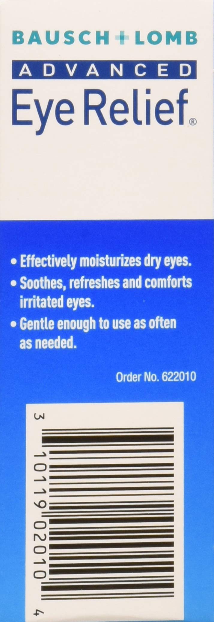 [Australia] - Bausch & Lomb Advanced Eye Relief Dry Eye Lubricant Eye Drops 1oz ( Packs of 3) 