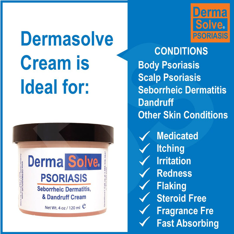 [Australia] - Extra Strength Psoriasis Cream | Seborrheic Dermatitis & Dandruff Lotion - Advanced Moisturizing Relief Formulated to Treat Itchy Flakey Inflamed Skin & Prevent Future Flares - 4.0 oz. 4 Ounce (Pack of 1) 