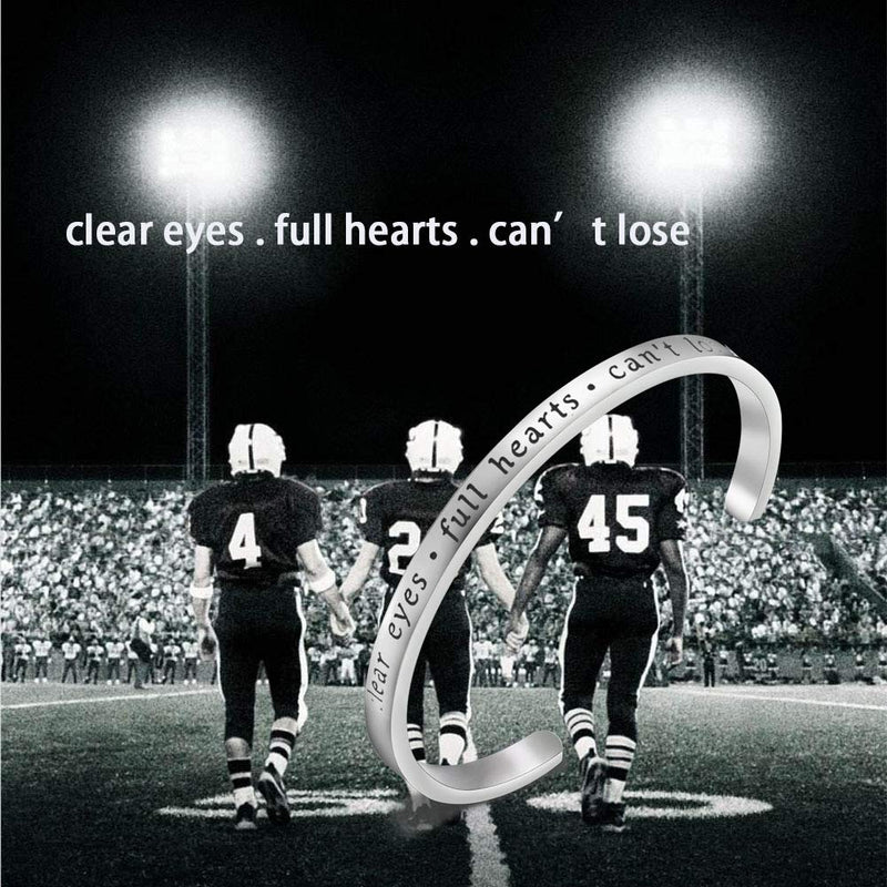 [Australia] - MAOFAED Friday Night Lights Inspired Gift Clear Eyes Full Hearts Can’t Lose Graduation Gift Team Gift Gift for Her 