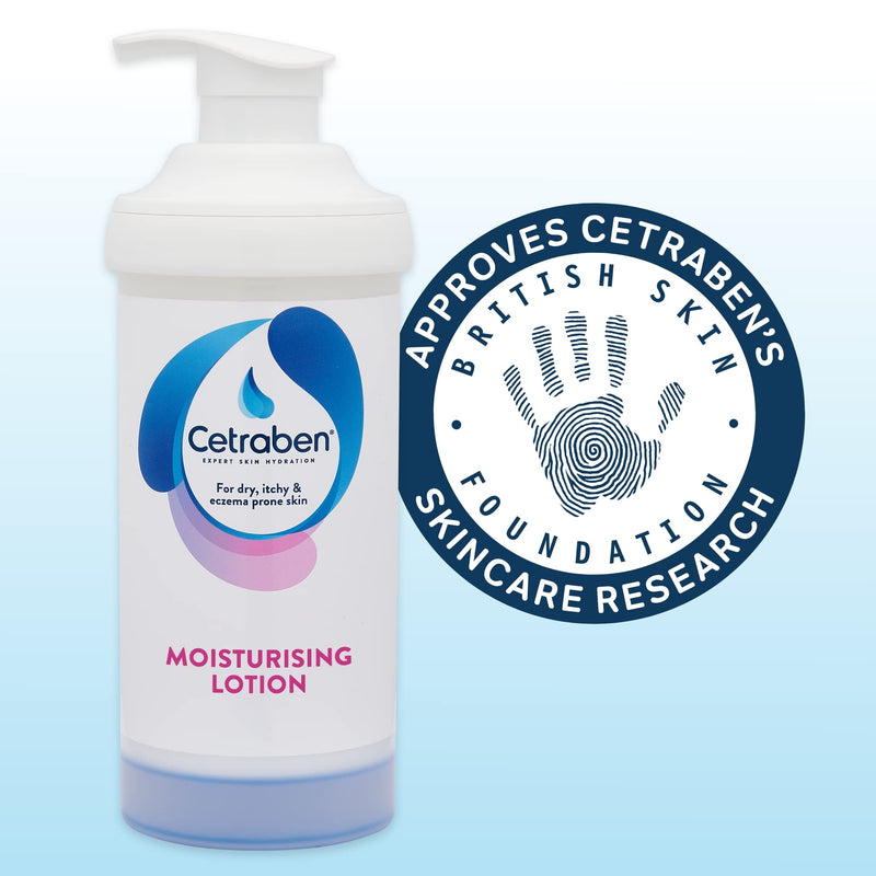 [Australia] - Cetraben Body Lotion Perfect for Dry Sensitive or Eczema Skin Dermatological Body Lotion 475ml, Packaging May Vary. 475 ml (Pack of 1) 