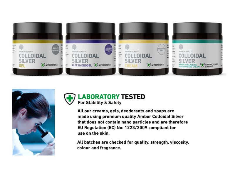 [Australia] - Nature's Greatest Secret Premium Quality Antibacterial Multi-Purpose Colloidal Silver Gel 100g 