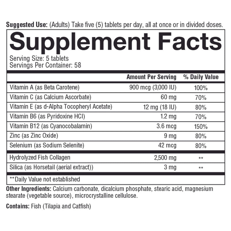 [Australia] - Youtheory Marine Collagen, 290 Count 290 Count (Pack of 1) 