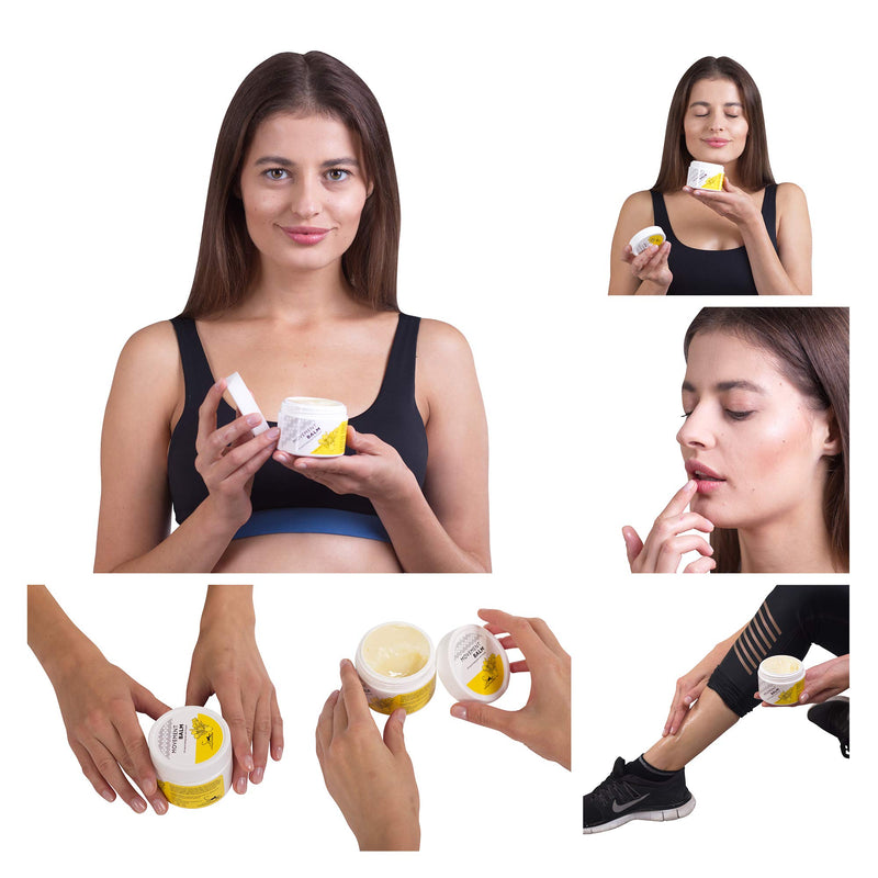 [Australia] - Anti-Chafe Skin Healing Cream: All Natural Chafing Balm with Propolis - Sweat Resistant for Irritated Skin 