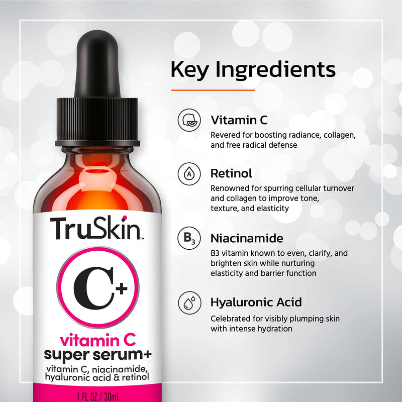 [Australia] - TruSkin Super C Duo with C Plus Super Serum and Vitamin C Moisturizer 