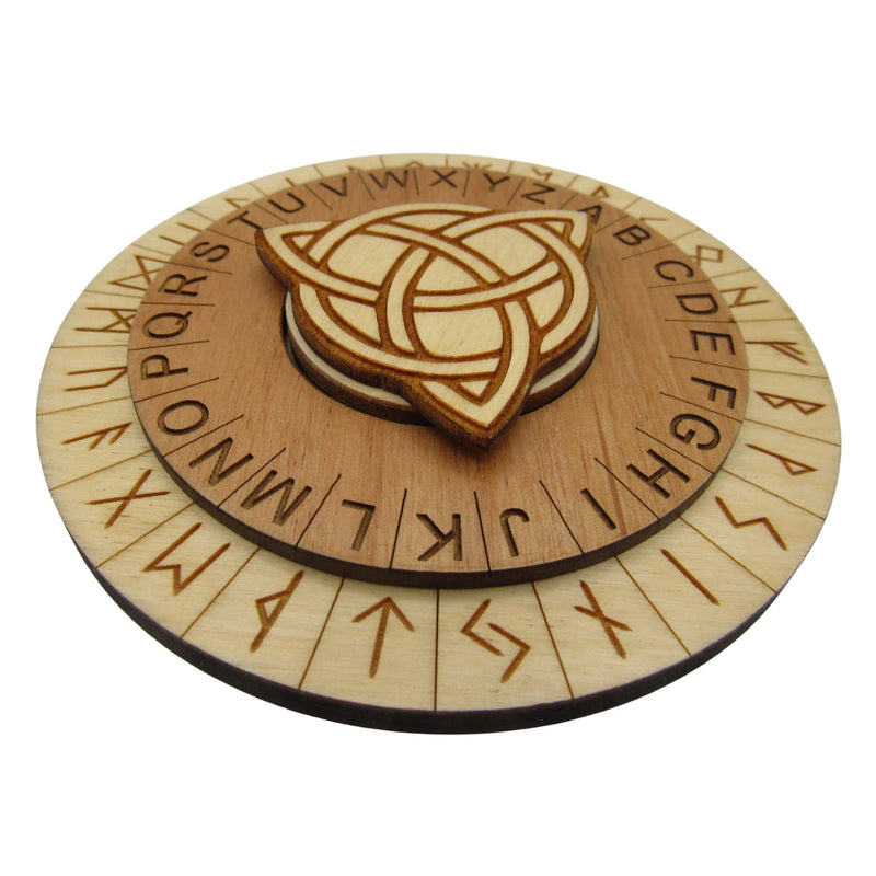 [Australia] - Runes Cipher for Escape Rooms - Decoder Disk - Escape Room Prop 