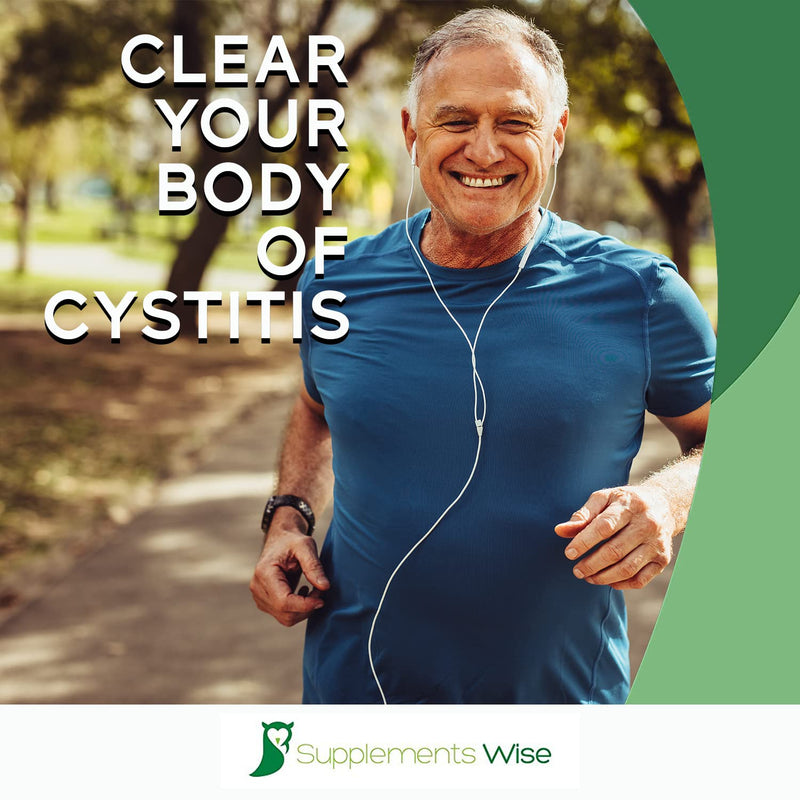 [Australia] - Supplements Wise D-Mannose Capsules - 500mg x 180 - Cystitis Treatment for Women and Men - Urinary Tract, UTI and Bladder Support - 1500mg Dmannose Powder Per Serving - Water Infection Relief 180 Count (Pack of 1) 