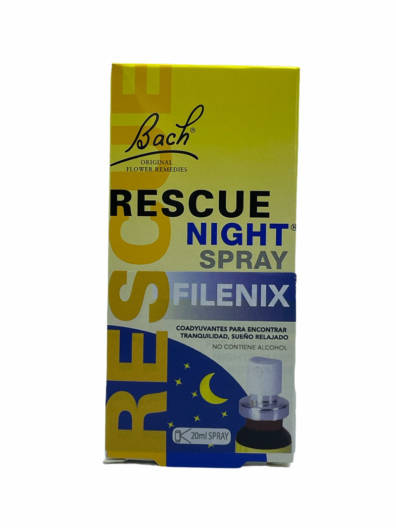 [Australia] - Nelson's Rescue Remedy Night Spray, Flower Essences, Natural Sleep Aid to Refresh & Recharge, Ready for The Day Ahead - 20ml Spray Bottle (Pack of 2) 