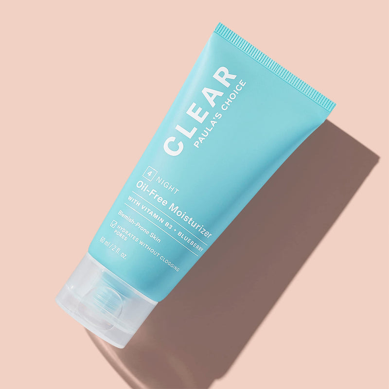 [Australia] - Paula's Choice Clear Oil Free Moisturiser - Fights Breakouts, Blackheads & Hydrates without Clogging Pores - with Niacinamide & Ceramides - Combination to Oily & Acne Prone Skin - 60 ml 
