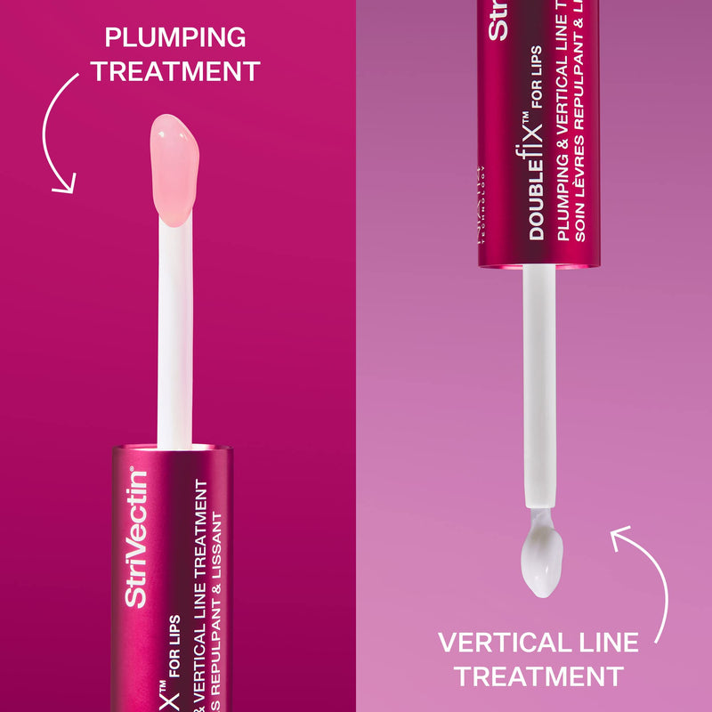 [Australia] - StriVectin Anti-Wrinkle Double Fix for Lips Plump & Smooth Vertical Lines, Hydrating Two-in-One Treatment, 0.16 Fl O 