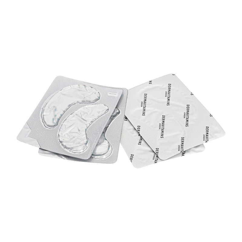 [Australia] - Dermavitamins Advanced Energising Hydro Under Eye Gel Patches - for Dry Tired Under Eyes (4 Pack) 4 Pair (Pack of 1) 