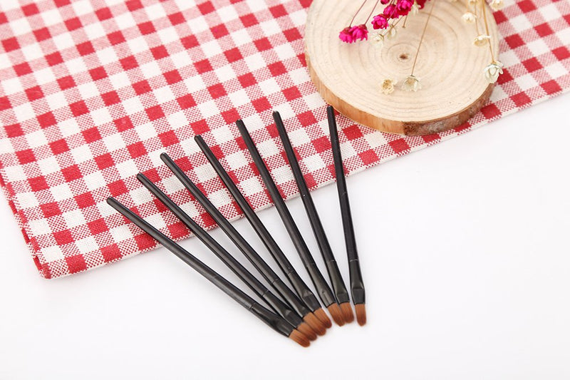 [Australia] - 50 Pieces Lip Brushes, Pro Multifunctional Makeup Brush, Lipstick Gloss Wands Applicator Cosmetic Tool Kits, Black 