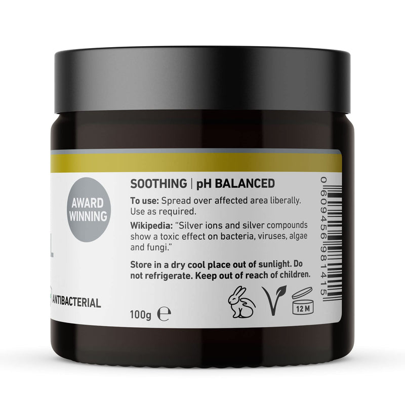 [Australia] - Nature's Greatest Secret Premium Quality Antibacterial Multi-Purpose Colloidal Silver Gel 100g 