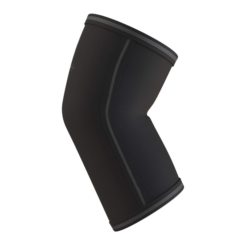 [Australia] - Elbow Sleeves 5mm (1 Pair) - High Performance Elbow Sleeve Support for Weightlifting, Weight Training & Powerlifting - Best Compression Straps - for Men and Women (Large, Black/Black) Large 