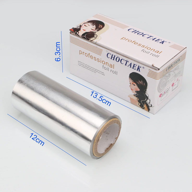 [Australia] - Aluminium Hair Foil, MOCOBO 16m*12cm Highlighting Silver hairdressing Professional Salon Home Tinfoil Strips for Bleaching New 12cm 