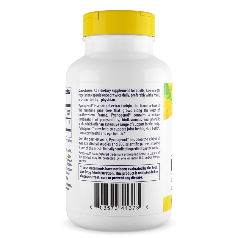 [Australia] - Healthy Origins Pycnogenol (Nature's Super Antioxidant) 100 mg, 120 Count 120 Count (Pack of 1) 