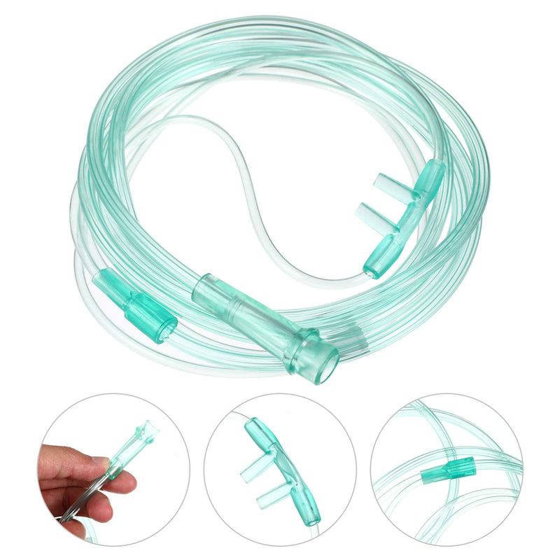 [Australia] - Artibetter 6pcs 2 Meters Soft Oxygen Nasal Cannula Nasal Oxygen Cannula Nasal Cannulae Oxygen Accessories Green 