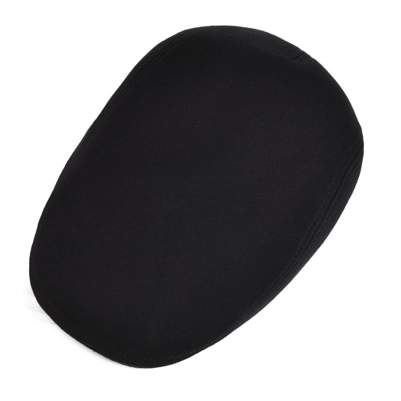 [Australia] - VOBOOM Men's Cotton Flat Ivy Gatsby Newsboy Driving Hat Cap Black 