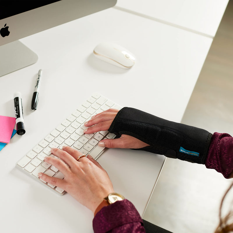 [Australia] - Night Wrist Sleep Support Brace - Fits Both Hands - Cushioned to Help With Carpal Tunnel and Relieve and Treat Wrist Pain ,Adjustable, Fitted-ComfyBrace 