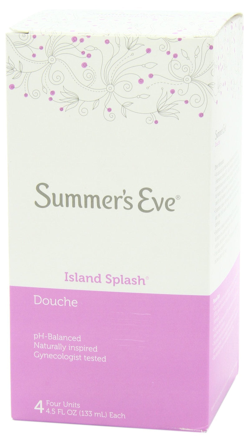 [Australia] - Summer's Eve Douches, Island Splash, 4 Count (Pack of 1) 