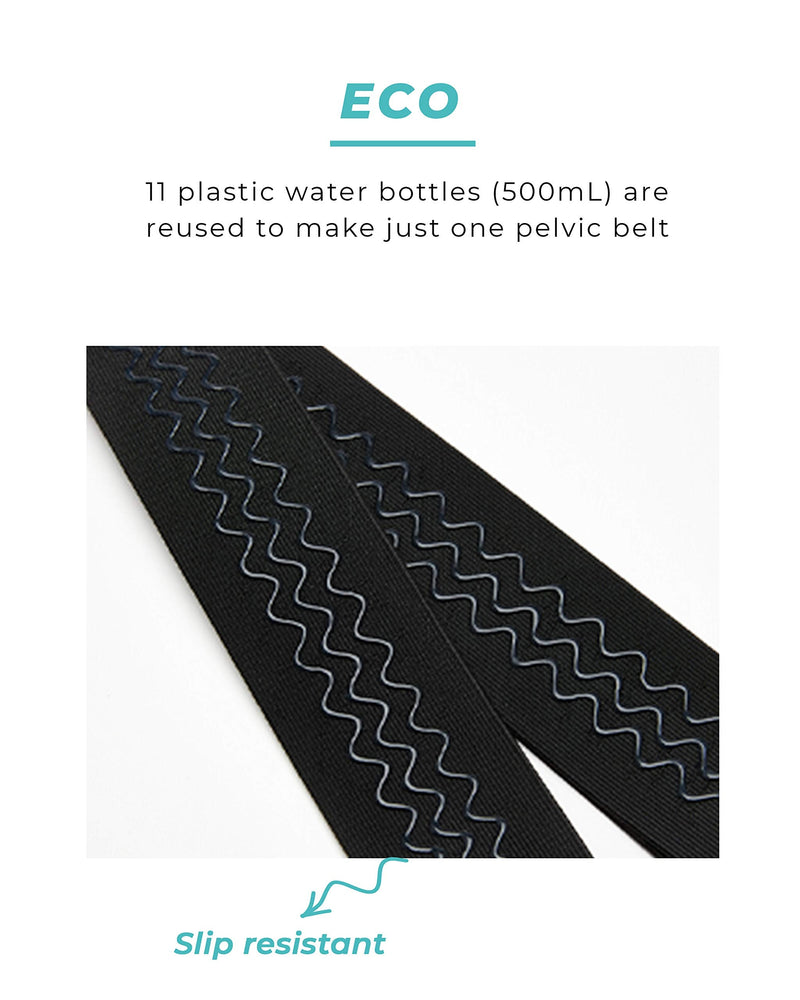 [Australia] - SNPE Two Way Pelvic Belts. Posture Corrector for Women and Men. Si Belt for Sciatica Pain Relief. (L) Large (Pack of 1) 