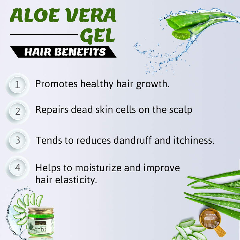 [Australia] - Indus Valley Aloe Vera Gel For Skin & Hair | Aloe Vera Gel Moisturizes Skin | Soothes irritated Skin Caused by Sunburn | Nourishes Hair 175 ml 5.92 Fl Oz (Pack of 1) 