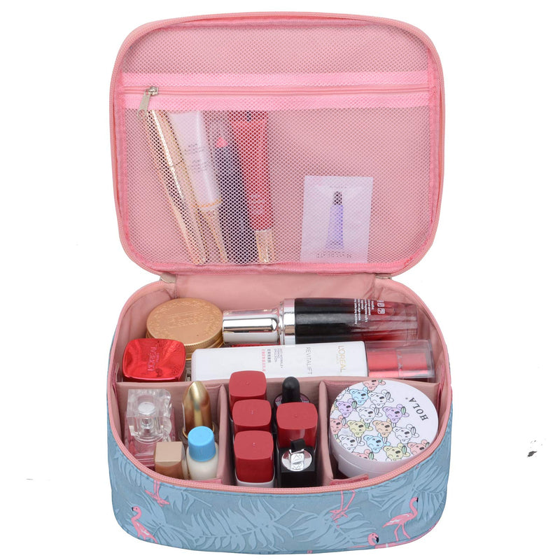 [Australia] - MKPCW Portable Travel Makeup Cosmetic Bags Organizer Multifunction Case Toiletry Bags for Women (color1) Medium Color1 