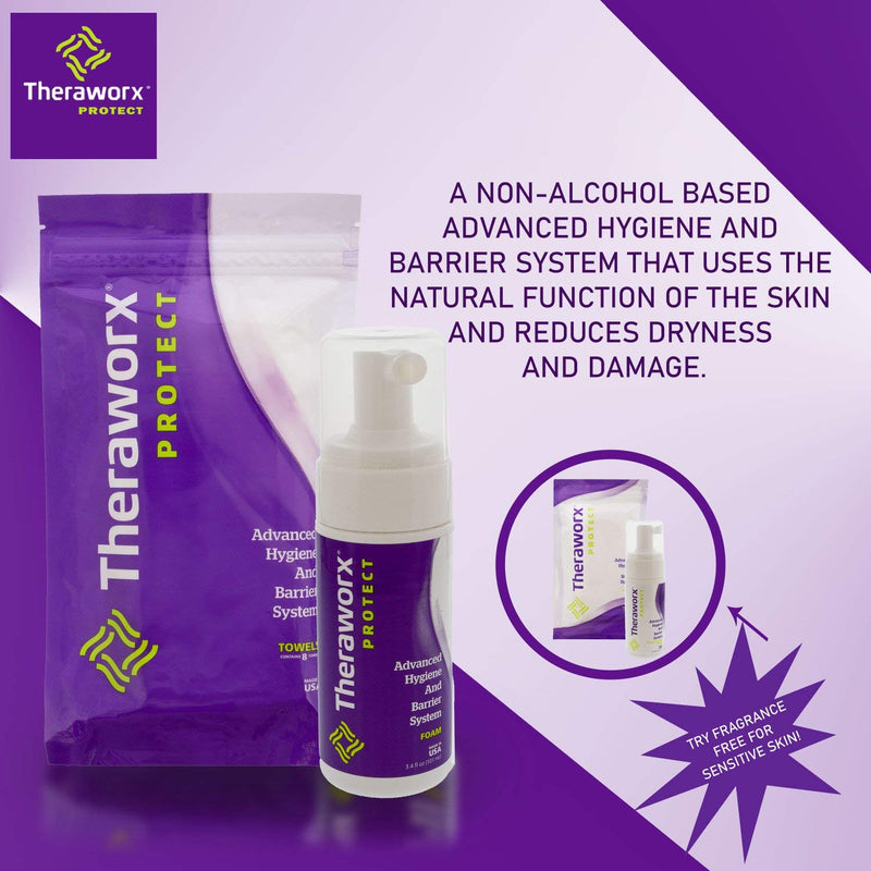 [Australia] - Theraworx Protect Advanced Hygiene and Barrier System Foam Large Bottle (7.1 oz) - 1 