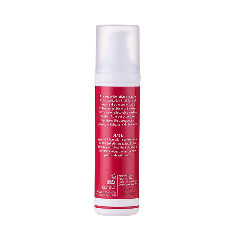 [Australia] - Acnaut Active Lotion 60 ml For Oily and Prone Skin, Clears Breakouts, Prevents from Pimples, Regulates Oiliness, Soothes Inflammation and Diminishes Redness by Biotrade 