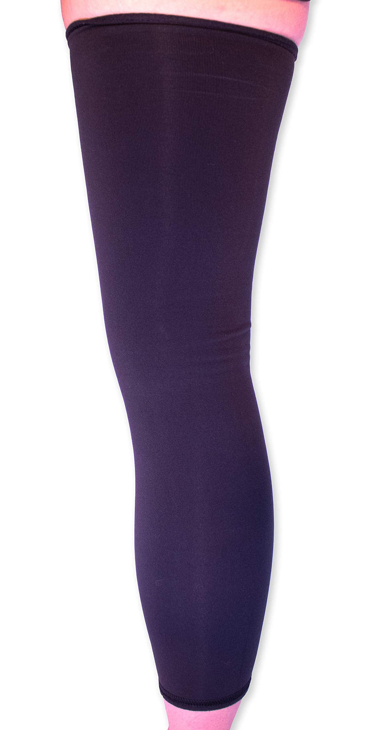 [Australia] - Bracesox | Supplex/Lycra Knee Brace Undersleeve | (Large) - High Performing Supplex Sleeve for Under Brace - Leg Sleeves for Men and Women - Comfortable, Breathable, Durable Large (Pack of 1) 