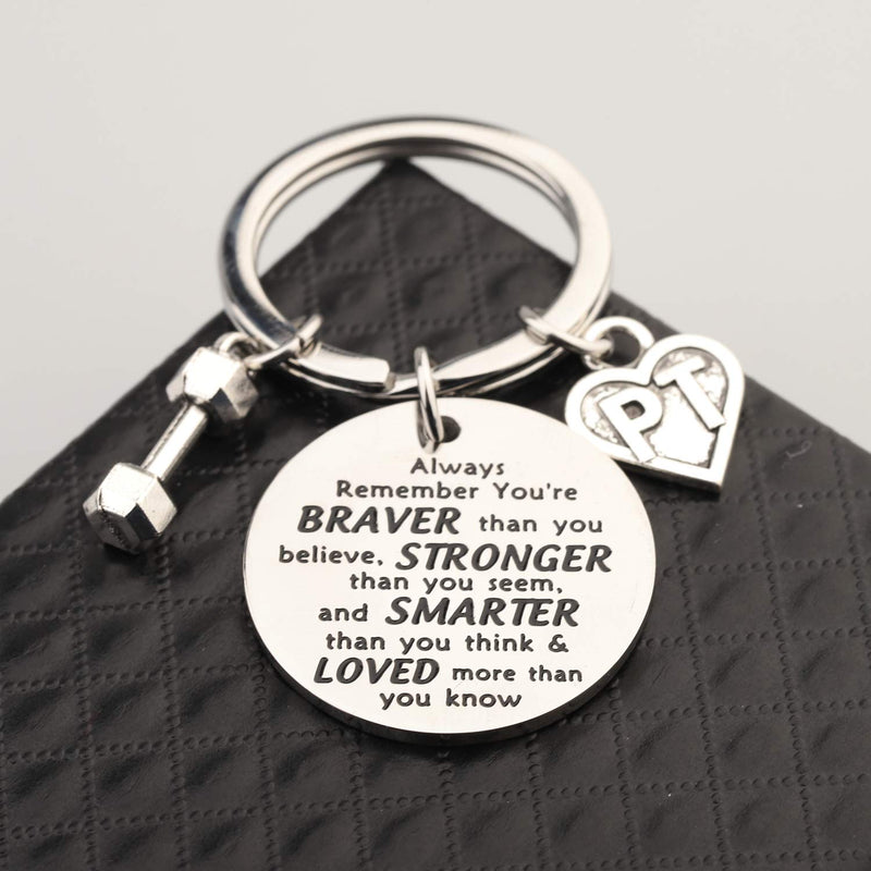 [Australia] - BNQL Physical Therapist Gifts Physical Therapist Keychain PT Graduation Gift Physical Therapist Jewelry Inspirational Gifts for Physical Therapists 