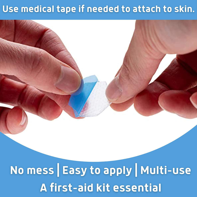 [Australia] - Medagel Hexagels and Circles Bundle - Instant Hydrogel Pad Technology for Instant Soothing Cooling Relief of Skin Conditions | First Aid Essential 