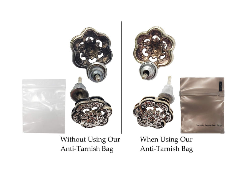 [Australia] - Rosenthal Collection Anti Tarnish Prevention Bags Perfect for Jewelry Storage Pack of 10 2" x 2" 