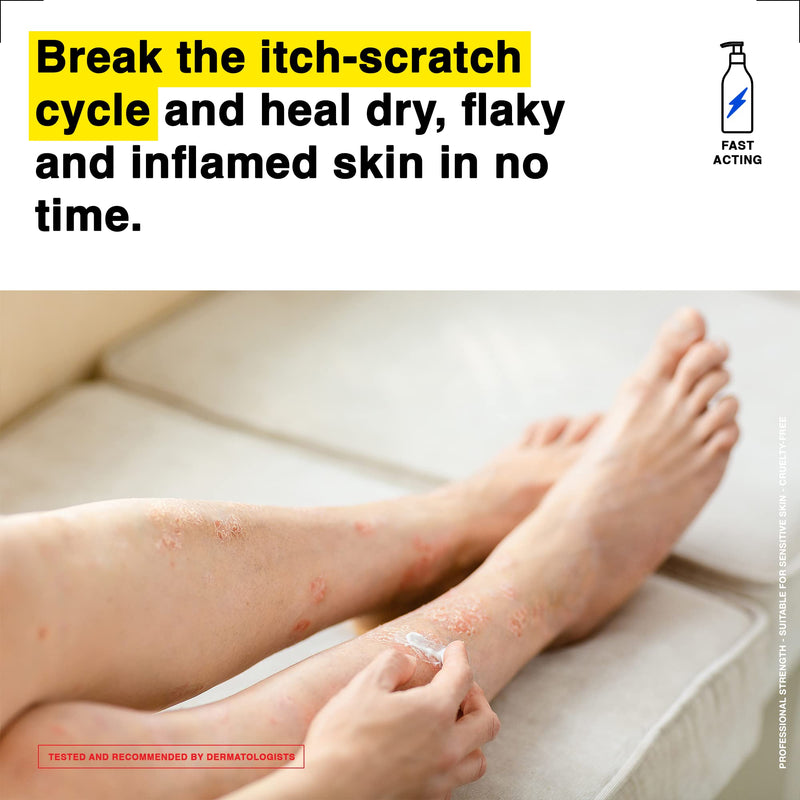 [Australia] - Healpsorin Emollient Balm: Itch Relief Cream Helps Repair Skin Barrier and Treat Conditions Such as Eczema, Psoriasis & Dermatitis - Rash Cream Calms Dryness & Scaling Without Inflaming Sensitive Skin 