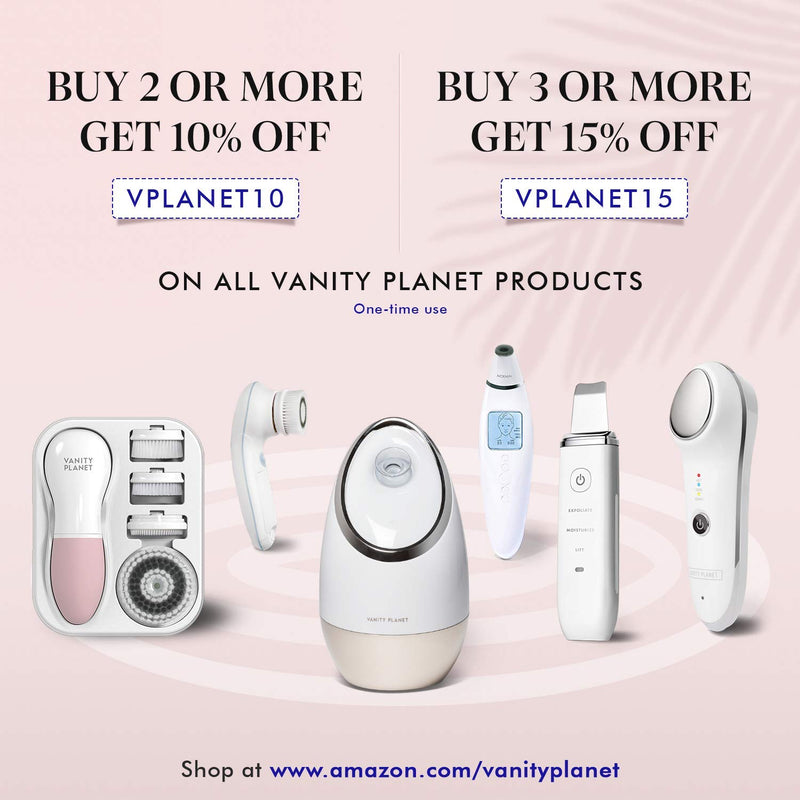 [Australia] - Vanity Planet Replacement Brush Head for Ultimate Skin Spa and Glowspin, Exfoliating Brush 