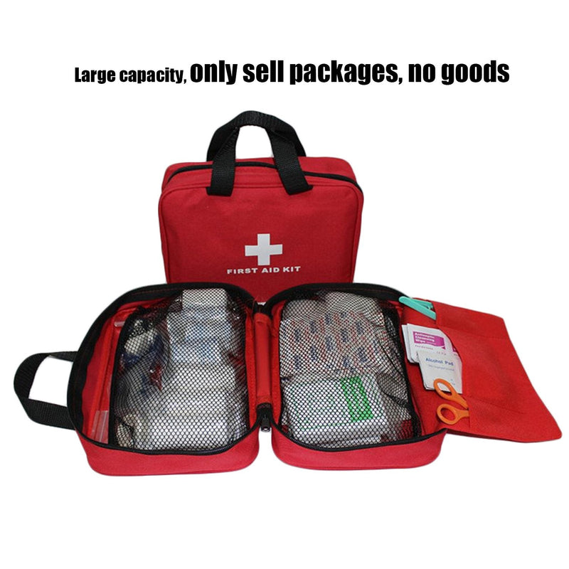 [Australia] - Aoutacc Nylon First Aid Empty Kit,Compact and Lightweight First Aid Bag for Emergency at Home, Office, Car, Outdoors, Boat, Camping, Hiking(Bag Only) 1 