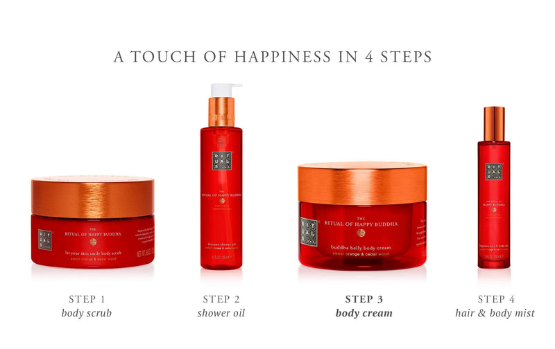 [Australia] - RITUALS The Ritual of Happy Buddha Body Cream, 220ml 