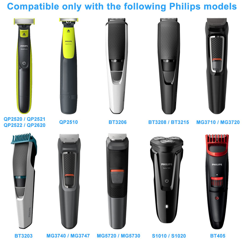 [Australia] - Newding 4.3V A00390 Charger Cable for Philips Shaver One Blade QP2520, QP2620, BT3206, BT3208, BT405, MG3730, MG3720, MG5720, MG5730, S1000, S1010 4.3V-A00390 