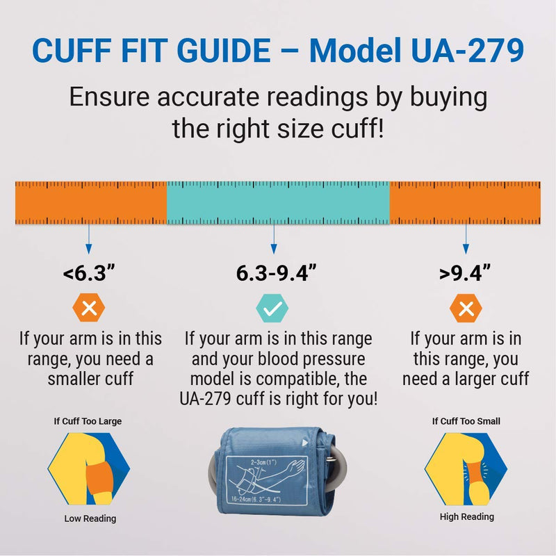 [Australia] - LifeSource Small Replacement Cuff (UA-279) for UA-767PSAC and UA-787EJ Blood Pressure Monitors 
