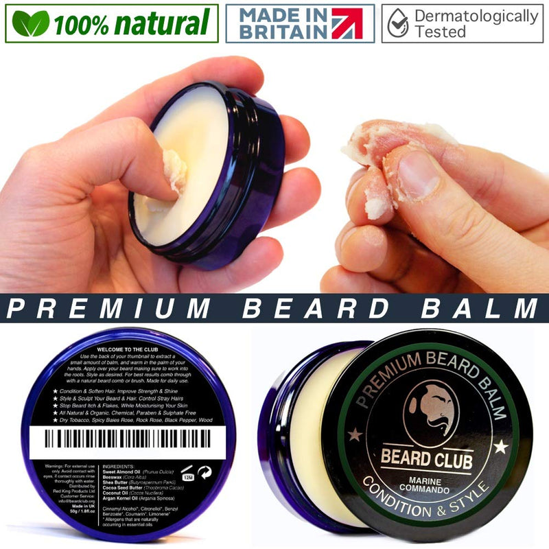 [Australia] - Premium Beard Balm | Billionaire | The Best Beard Conditioner & Softener to Shape & Style your Beard, While Stopping Beard Itch & Flakes | Natural & Organic | Great for Hair Care & Growth Vanilla 