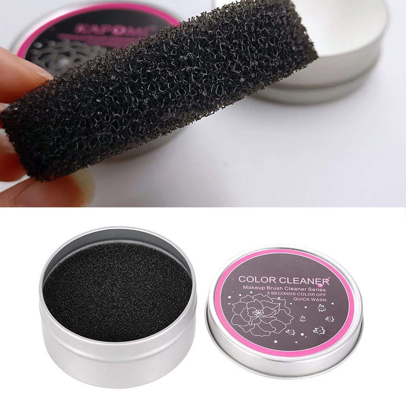 [Australia] - LERTREE 2Pcs/Set Makeup Brushes Cleaner Sponge Dry Brushes Cleaner Eye Shadow or Blush Color Removal Sponge Tool 