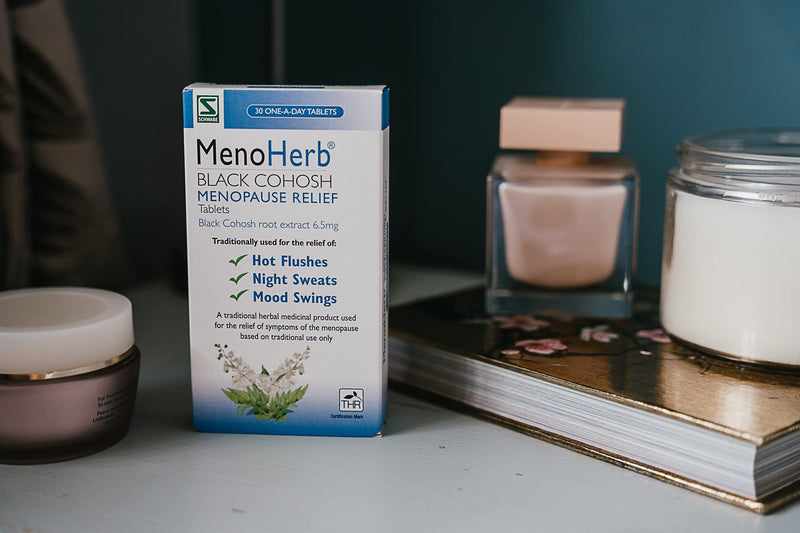 [Australia] - Schwabe Pharma - MenoHerb - Menopause Relief - Black Cohosh Root Extract 6.5mg - Traditionally Used for Hot Flushes, Night Sweats and Mood Swings - 30 Tablets 