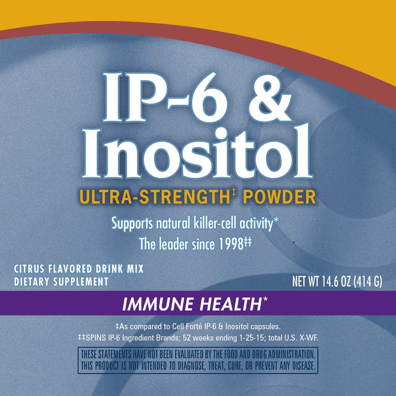 [Australia] - Enzymatic Therapy Cell Forté IP-6 & Inositol Ultra-Strength Powder, Citrus, 14.6 Oz 