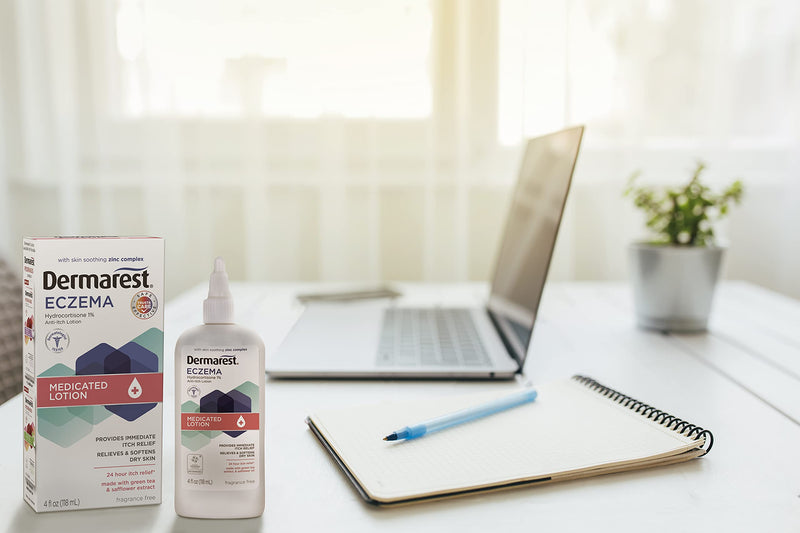 [Australia] - Dermarest Eczema Medicated Lotion, 4oz, Pack of 1 4 Fl Oz (Pack of 1) 