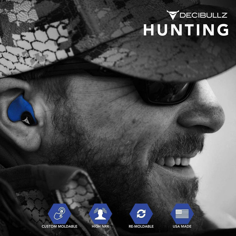 [Australia] - Decibullz Custom Molded Earplugs Pro Pack (Blue) 