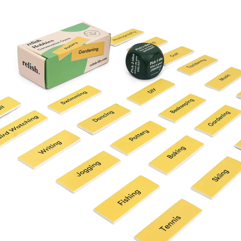 [Australia] - Relish Hobbies Conversation Game | Specialist Dementia Activities & Alzheimer's Products, Games & Toys for Seniors 