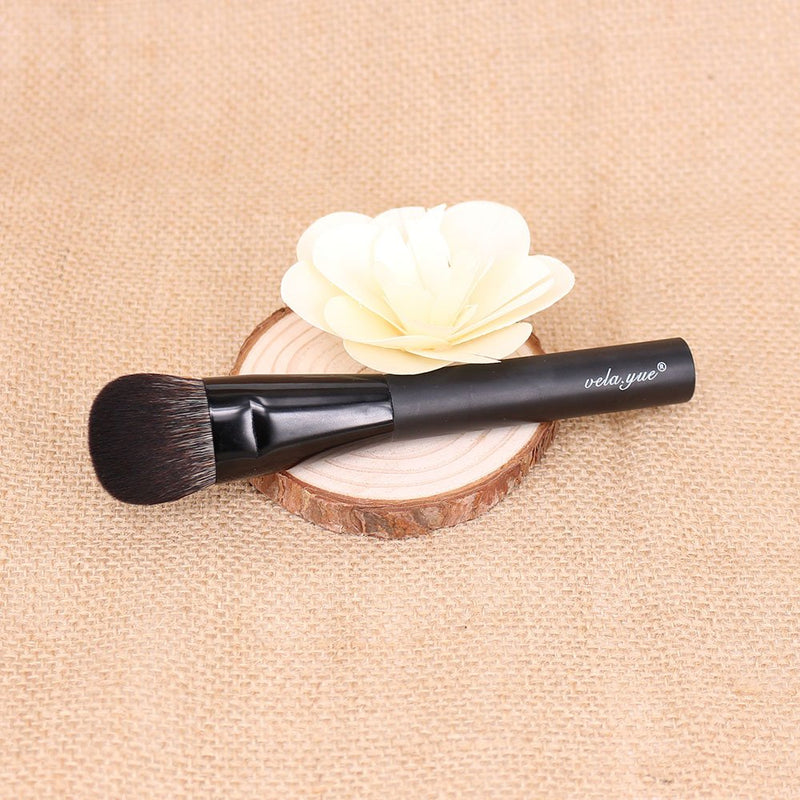 [Australia] - Vela.Yue Face Cheek Contour Highlight Makeup Brush - Silky Smooth Application of Foundation, Blush and Bronzer 