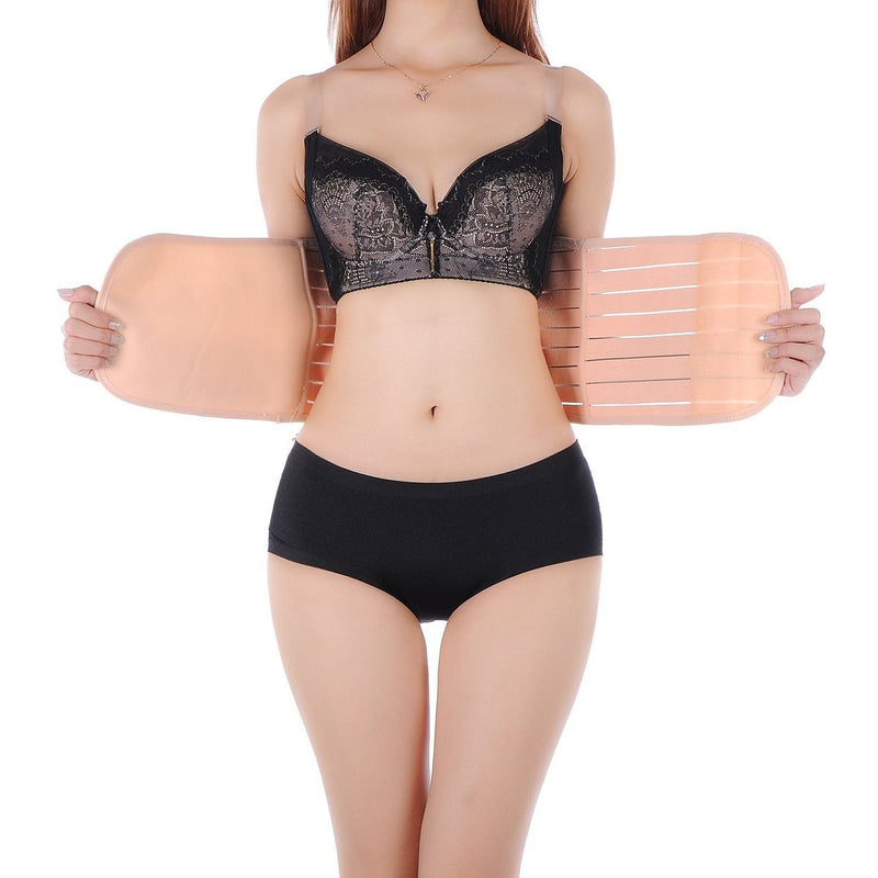 [Australia] - Healthcom 3 in 1 Postpartum Support Recovery Belt Breathable Elastic Adjustable Postpartum Recovery Support Girdle Belly After Birth Belly Band Waist Pelvis Belt Pregnancy Belly Wrap Abdominal Binder Body Shaper Postnatal Shapewear(Size:L) 