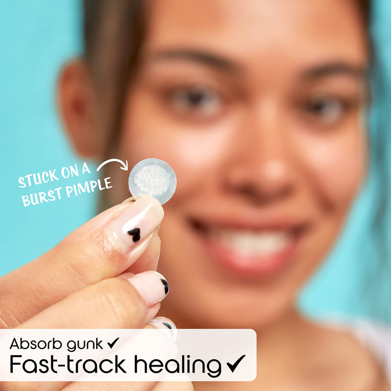 [Australia] - Patch Perfect Invisible Pimple Patches (102 Count) - Hydrocolloid Spot Patches which Accelerate Healing, Absorbing Dots for Spot Treatment, Vegan Spot Stickers, Fast-Acting Acne Patch (Two Sizes) 