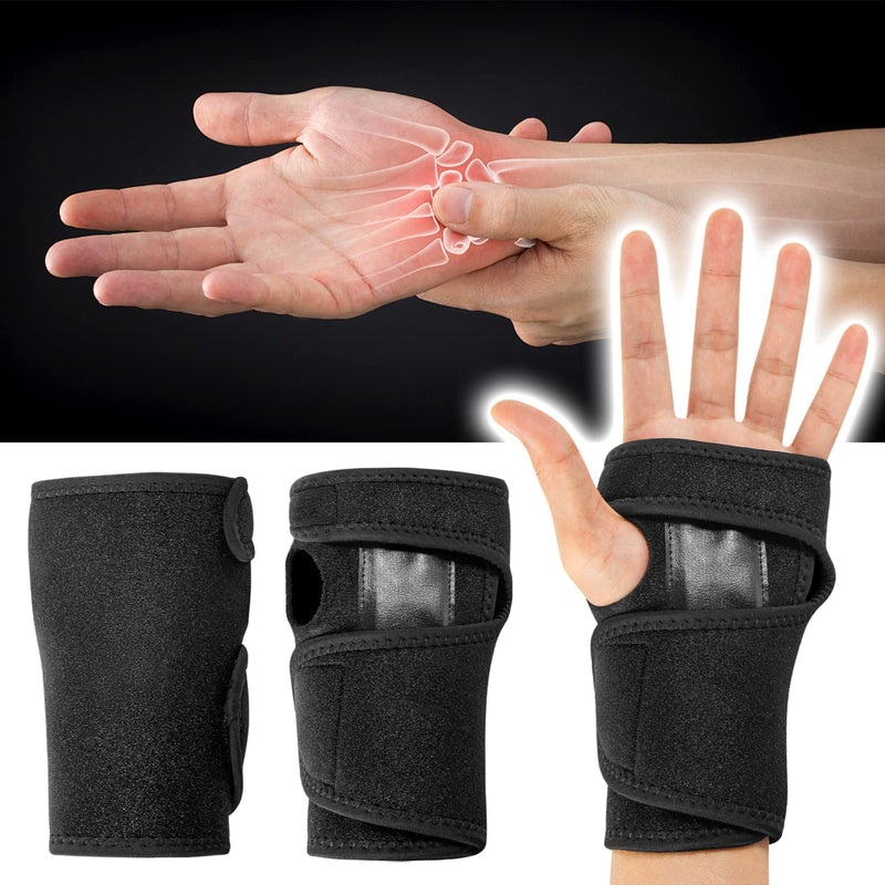 [Australia] - Wrist Brace for Carpal Tunnel, Suoundey Adjustable Wrist Support Brace with Wrist Splint for Wrist Pain, Sprain, Sports Injuries, Joint Instability (Left Hand) Left Hand 